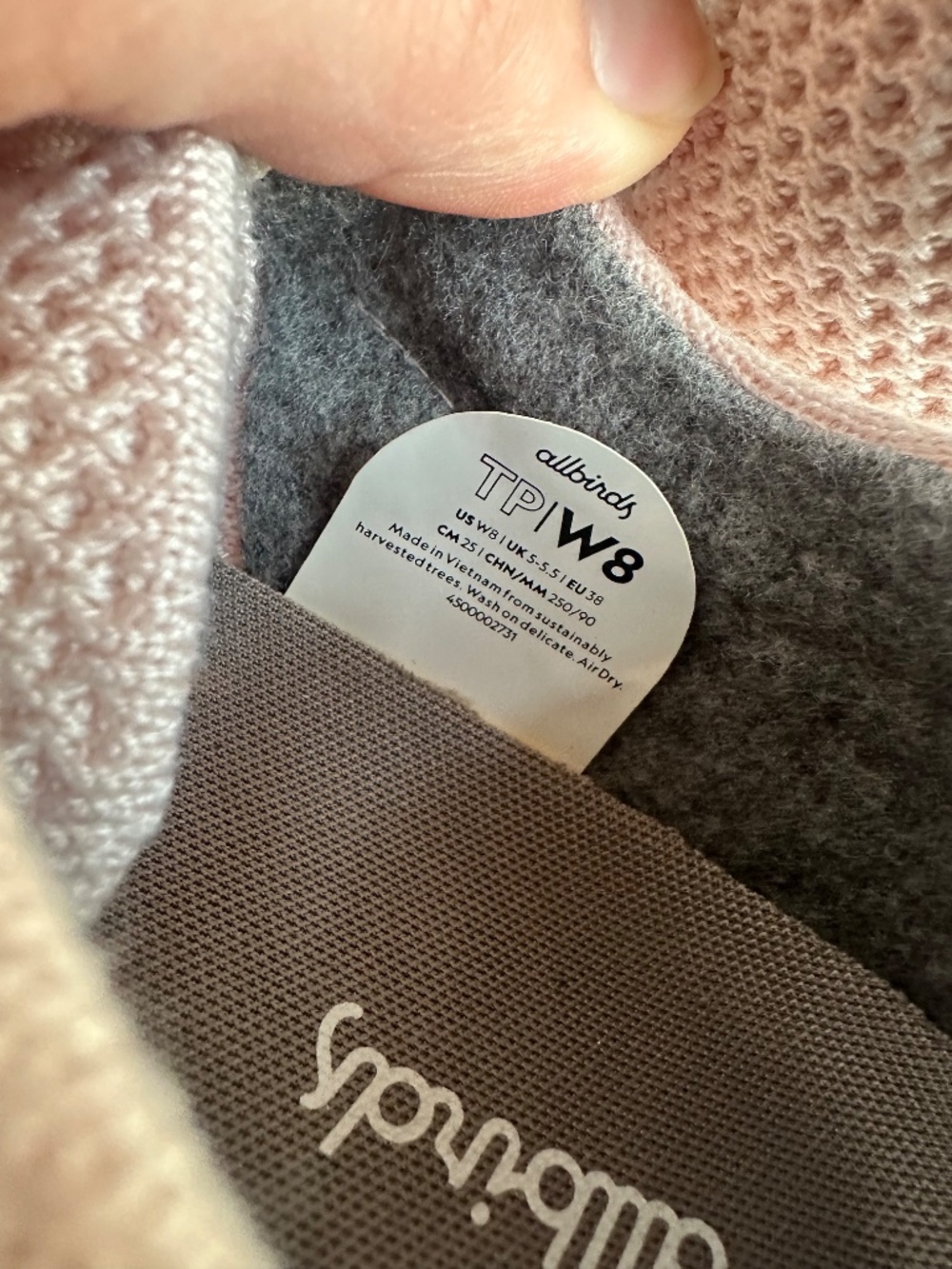 NEW Allbirds Tree Pipers Sneakers in Pink - Picture 7 of 7